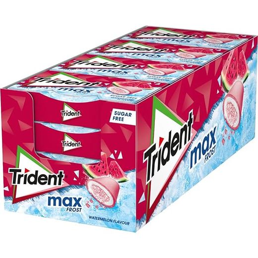 Gomma da masticare senza zucchero Trident Splash Max Anguria Anguria