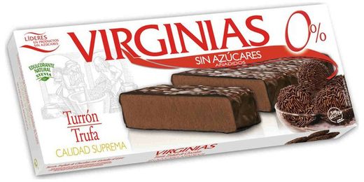 Turron 8580 Sin Azucar Trufa 200 Gr.Virginias