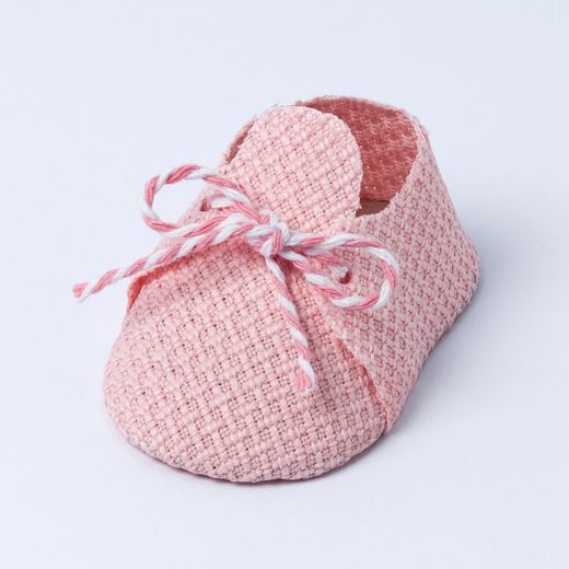 Zapatito de color rosa 8,5cm. min.12